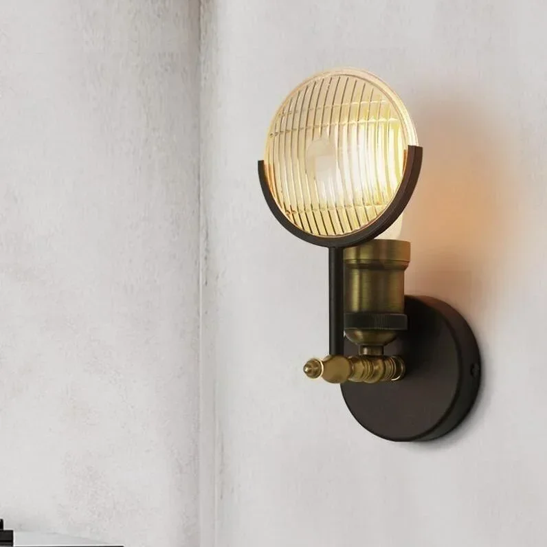 Стеклянная настенная лампа NoEnName_Null E27