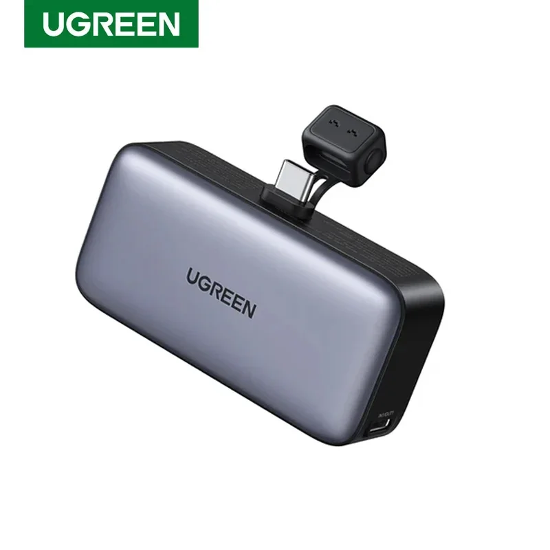 UGREEN Мини Портативный Power Bank 5000 мАч 22 5 Вт Быстрая зарядка Высококачественный