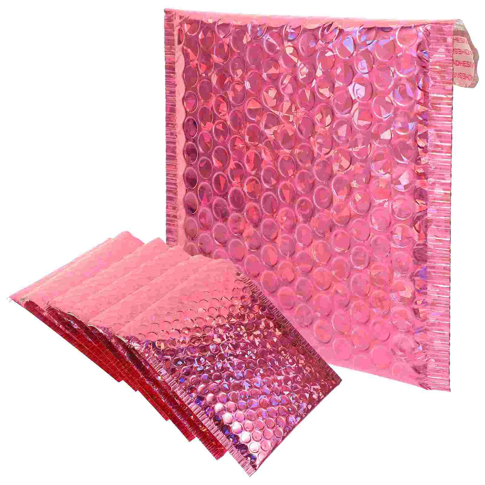 

20 Pcs Foam Bag Package Accessory Pocket Portable Bubble Envelopes Bags Color Pet Aluminum Foil Film Convenient Binder paper
