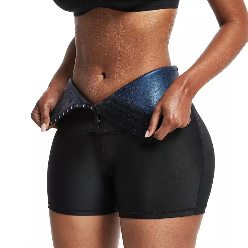 

Body Shaper Pants Sauna Shapers Hot Sweat Sauna Effect Slimming Pants Fitness Short Shapewear Workout Gym Leggings Fitness Pants