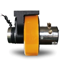 whole sale 0 75kw dc motor drive wheel assembly for electric scissor lifter spare parts cheap price