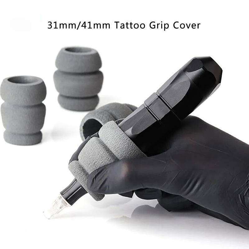 

1Pcs 31/41mm Memory Foam Tattoo Grip Cover Tattoo Machine Pen Machine Cover Tool