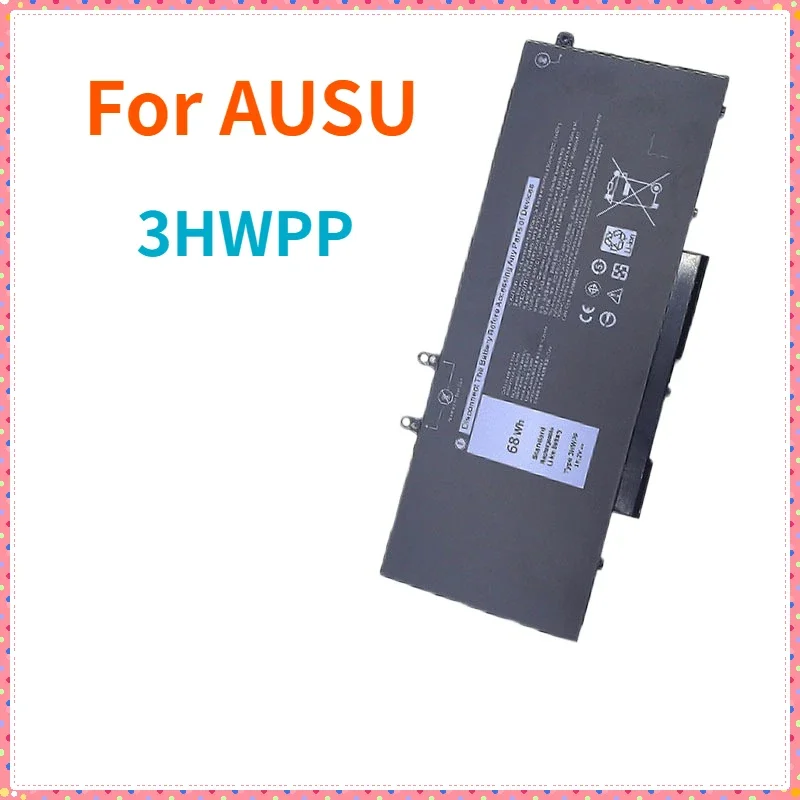 Высококачественный аккумулятор для ноутбука ASUS Latitude 5410 5411 5501 5511 P98G R8D7N 3HWPP 15 2 В 68