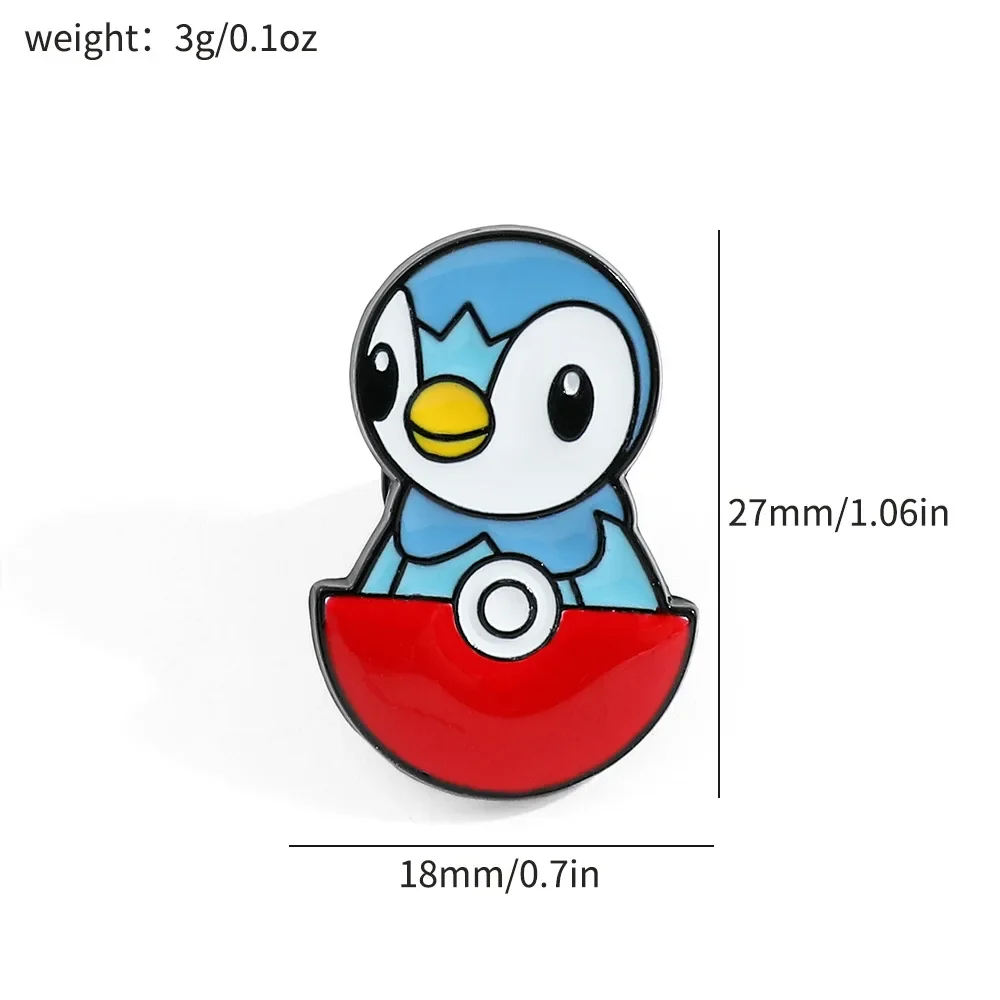 Брошь Mimikyu Пикачу Kawaii аниме фигурка Pokemon эмалированные булавки для рюкзака значки