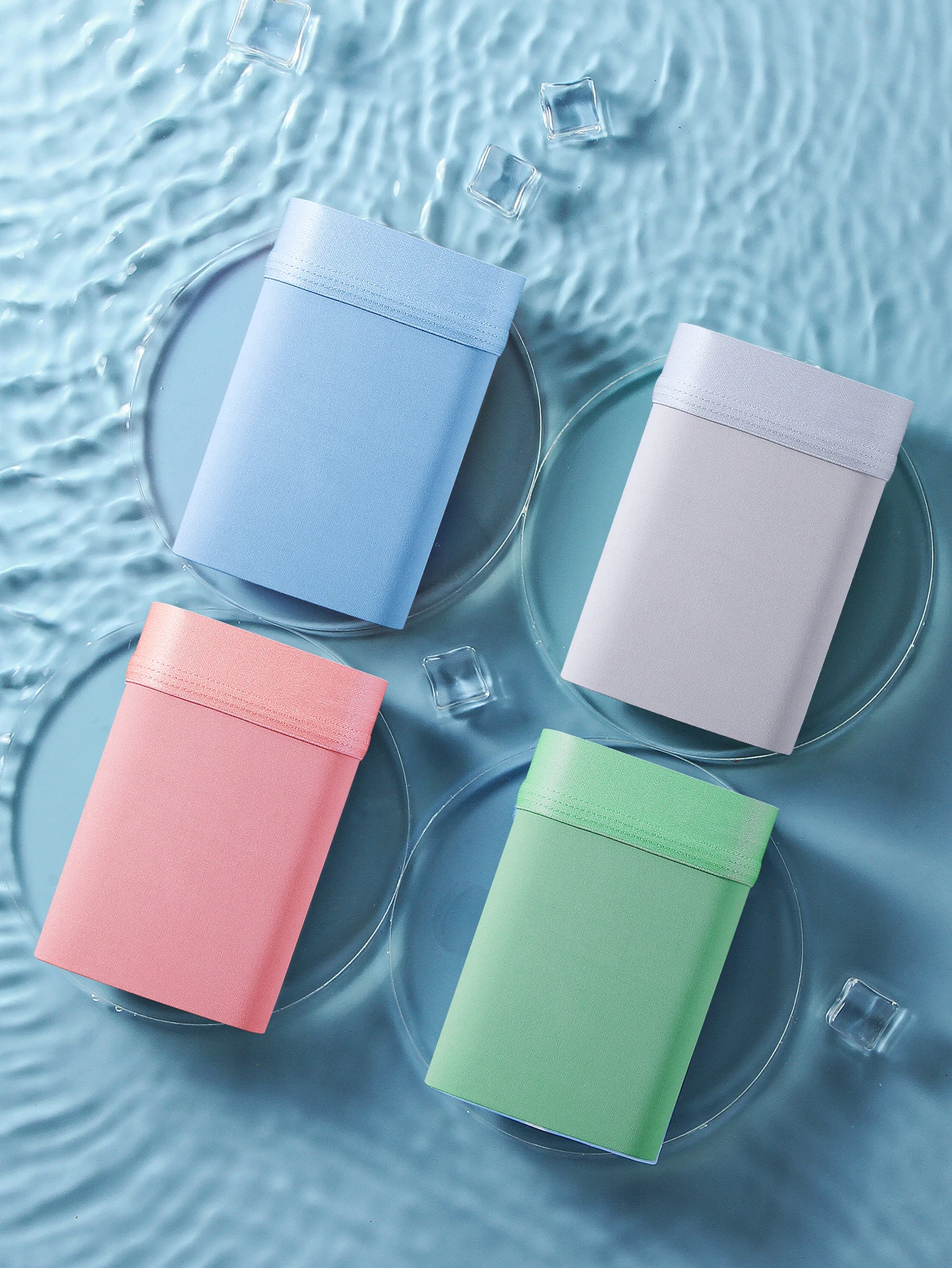 4 шт. мужское нижнее белье крутые трусы-боксеры дышащие и удобные мужские трусы