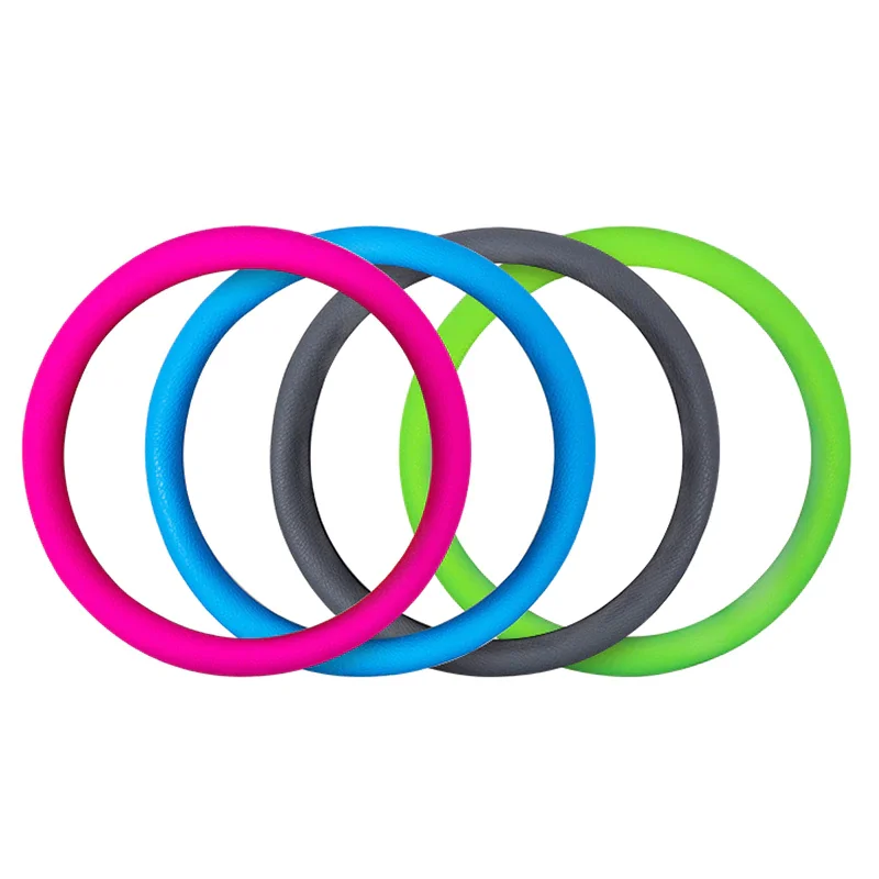 

Car Styling Universal Car Silicone Steering Wheel Glove Cover Texture Soft Multi Color Soft Silicon Steering Car Accessories
