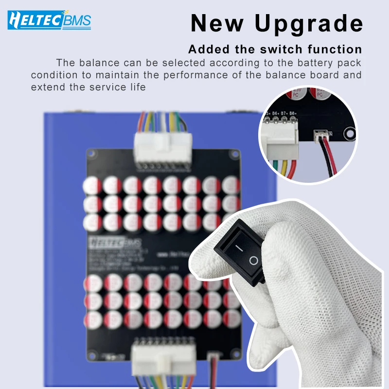 Активный балансир литиевой батареи Heltec 5A 3S 4S 12S 13S 14S15S 16S с коммутационным модулем балансировки эквалайзера (art.: 3920cccd2fd13) - 3920cccd2fd13