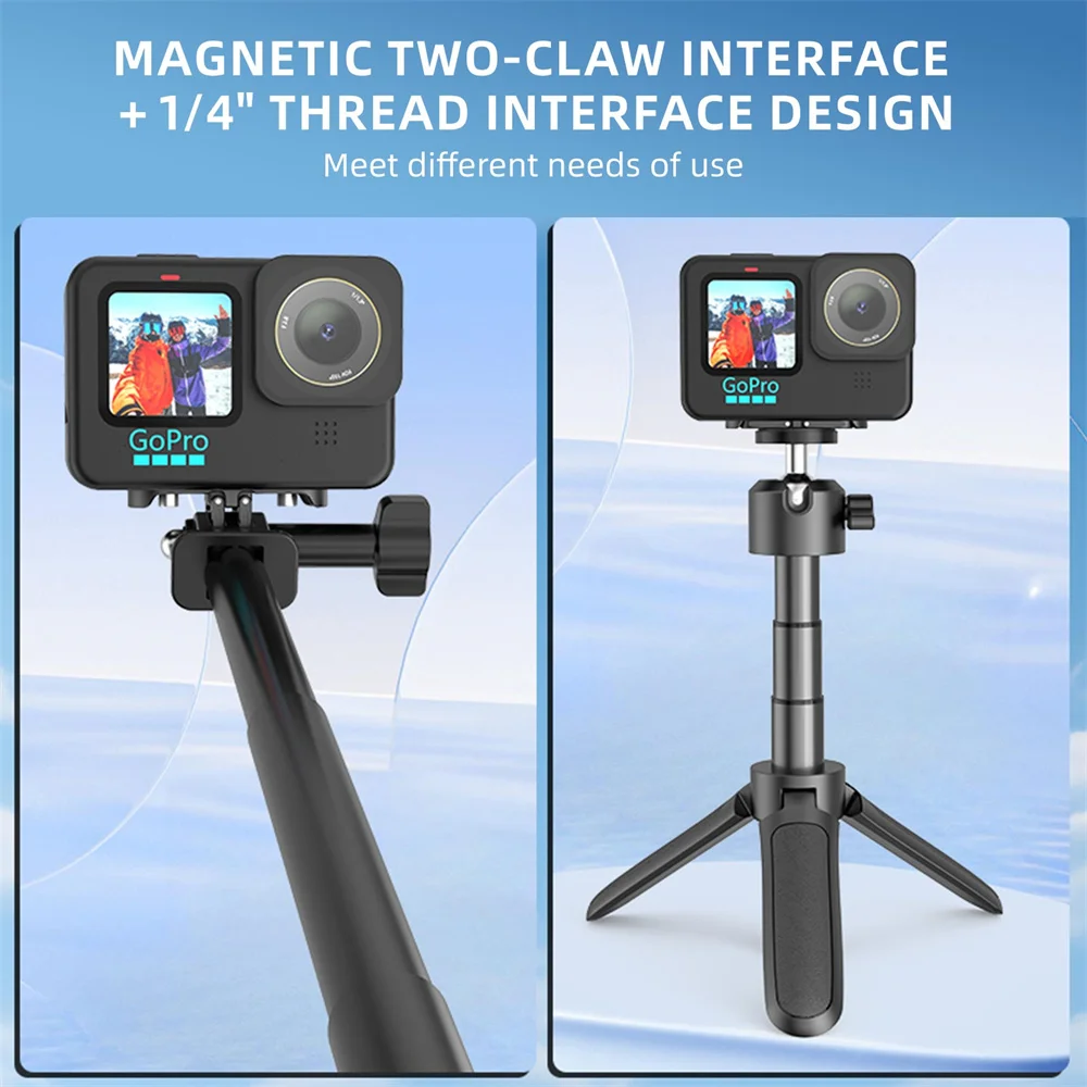 Магнитный быстроразъемный адаптер 3 в 1 с резьбой 1/4 дюйма