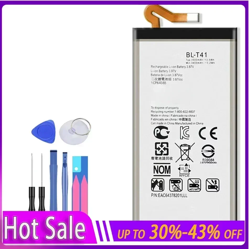 BL-T41 Аккумулятор для мобильного телефона Lg G8 ThinQ LMG820QM7 LMG820UM1 LM-G820UMB LMG820UM0 LM-G820N