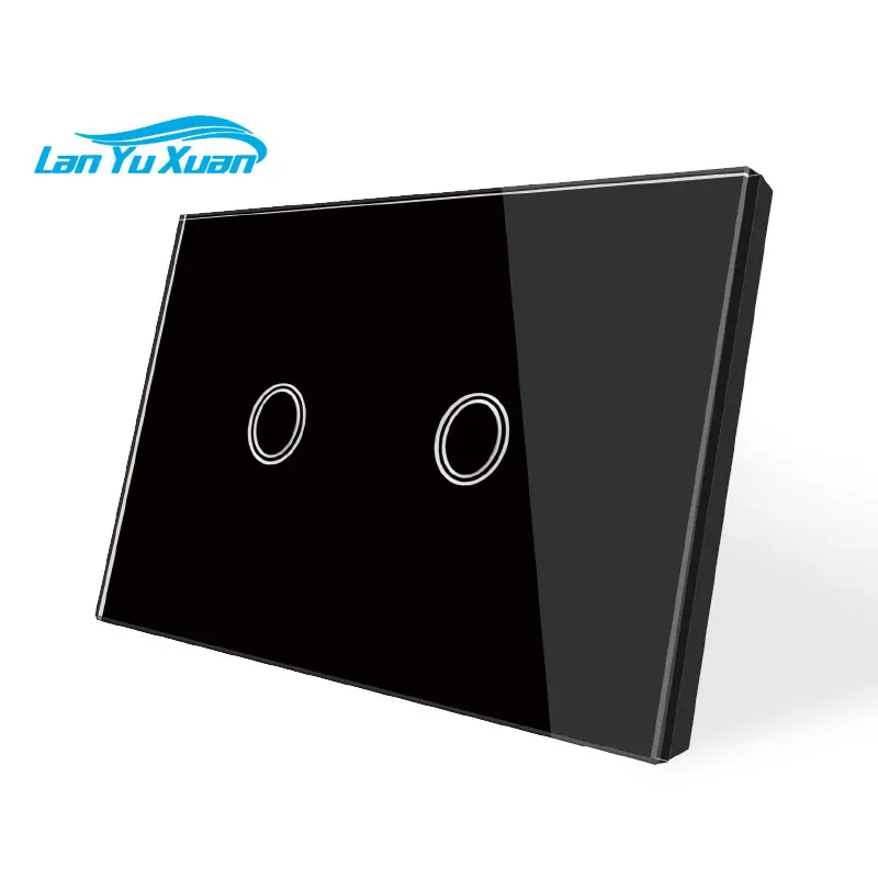 

Factory High Quality AU/US Tuya Smart Touch Switch WIFI 2 Gang Switch