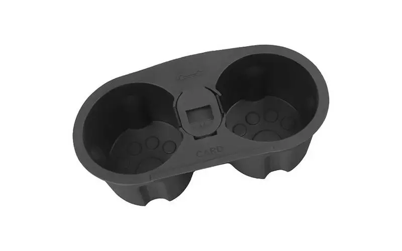 

Car Cup Holder Insert Automobile Anti Slip 2 Holes Bottle Stand Portable Central Control Water Cup Fixer Stand For SUV Car Truck