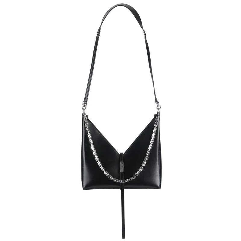 

V chain armpit bag cold wind bag female summer leather shoulder bag 2023 new fashion women's bag