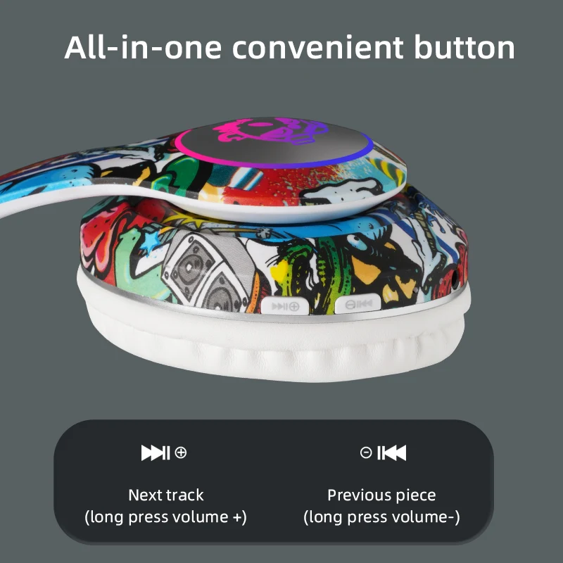 Детские Bluetooth-наушники беспроводные наушники Bluetooth-гарнитура для музыкальных игр