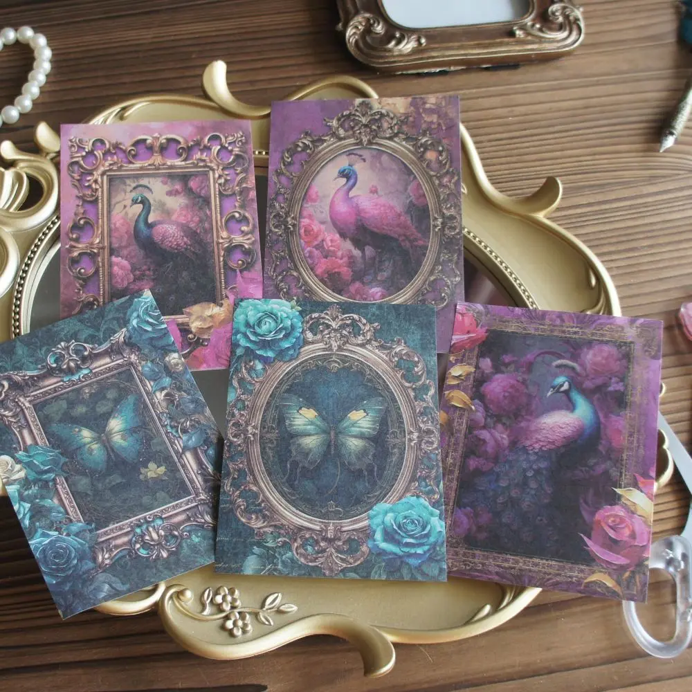 30 листов волшебное зеркало животное бабочка замок фон бумажный дизайн