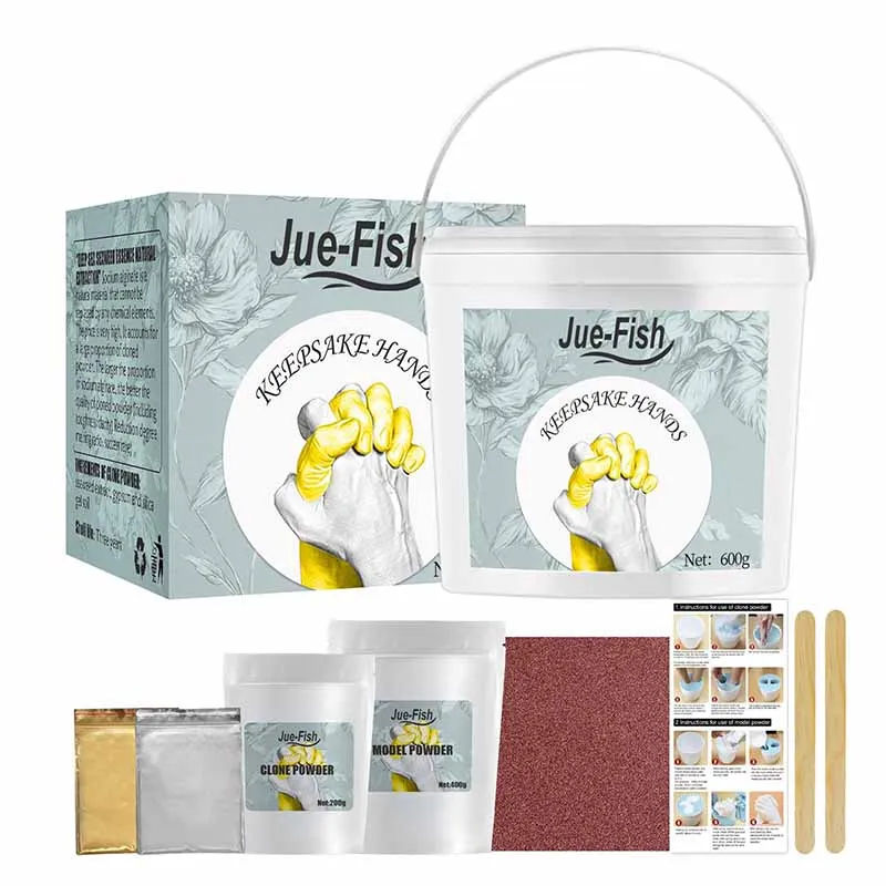 

Hand Casting Kit DIY Plaste Statue Molding Finishing Tools Set Holding Craft for Couples Adult Children Wedding