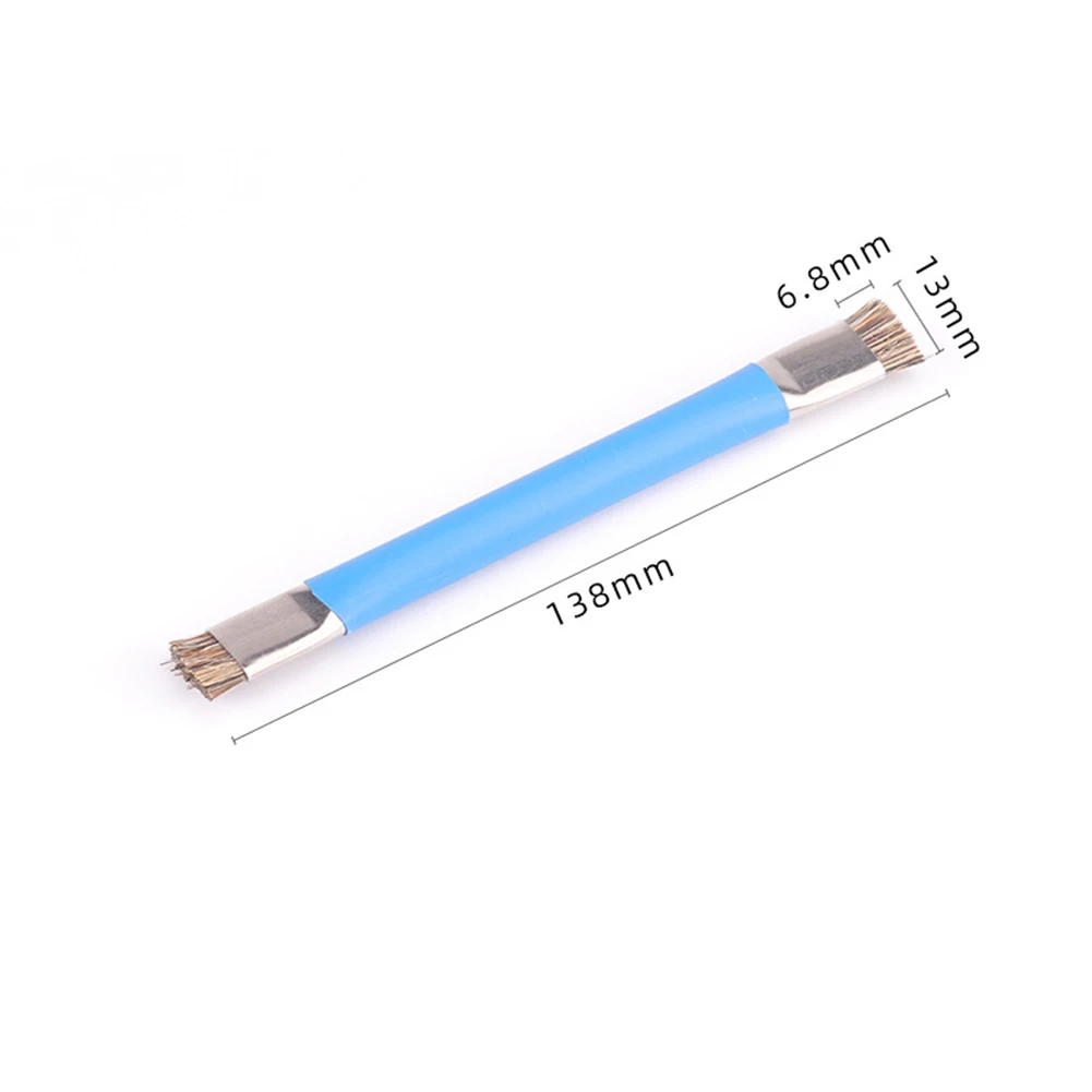 

1Pc Cleaning Brush Double Head PCB ESD 5.43'' For Mobile Phone Keyboard Host Circuit Boards Repairing Soldering Tool Accessories