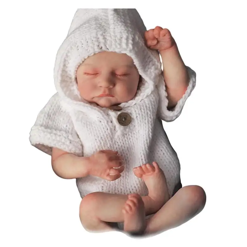 

Boy Baby Dolls 19.2-Inch Soft Body Newborn Figures Full Body Silicone Real Life Baby Dolls Toy Accessories For Kids