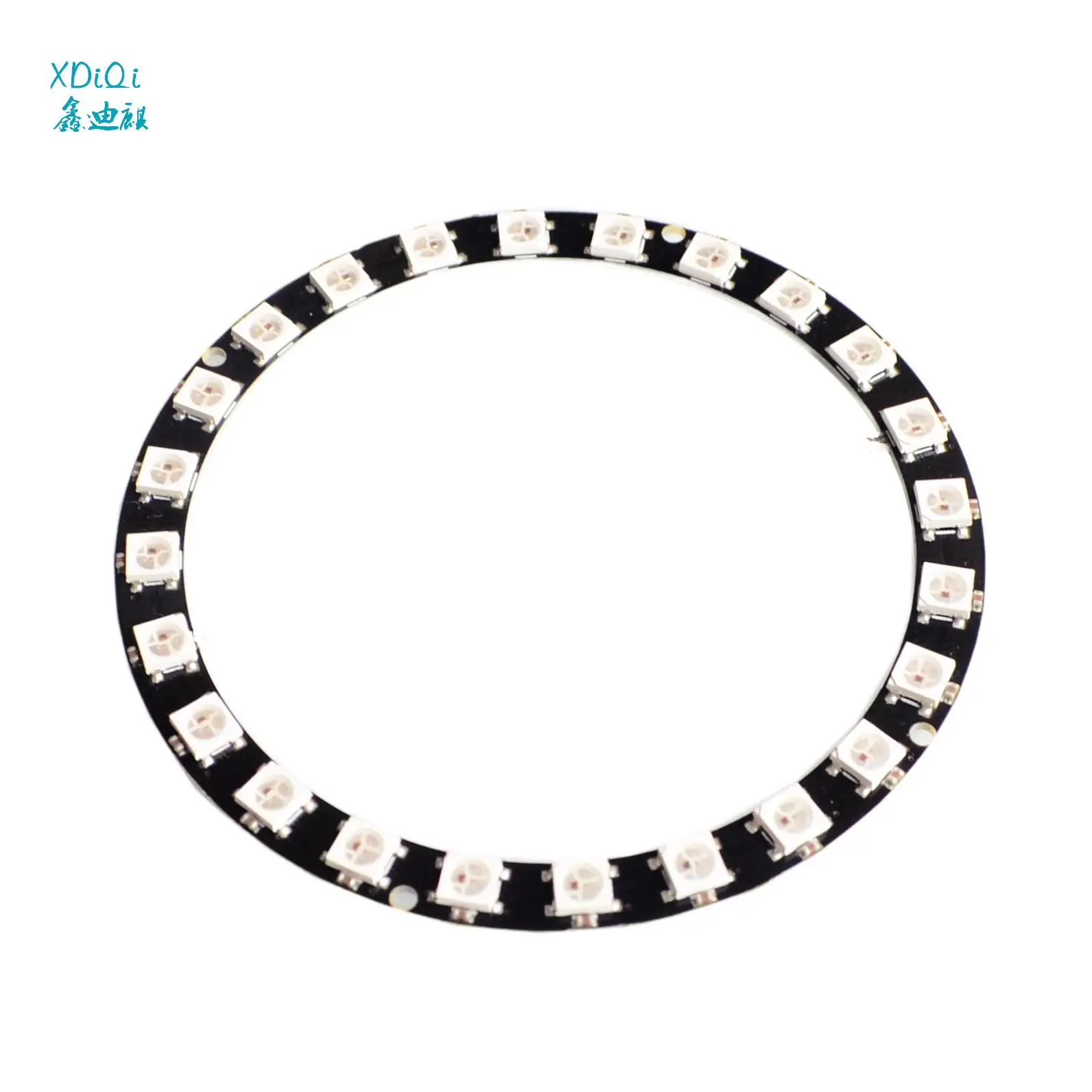 

WS2812B Module Strip 24 Bits 24 X WS2812 5050 RGB LED Ring Lamp Light with Integrated Drivers ws2812 RGB 24