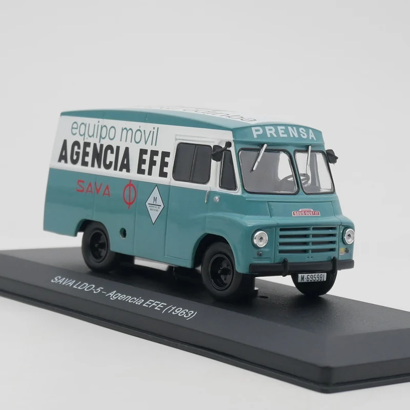 Фото Ixo 1:43 SAVA LDO-5 Agencia EFE 1963, литой под давлением автомобиль, металлические модели игрушечных транспортных средств №1