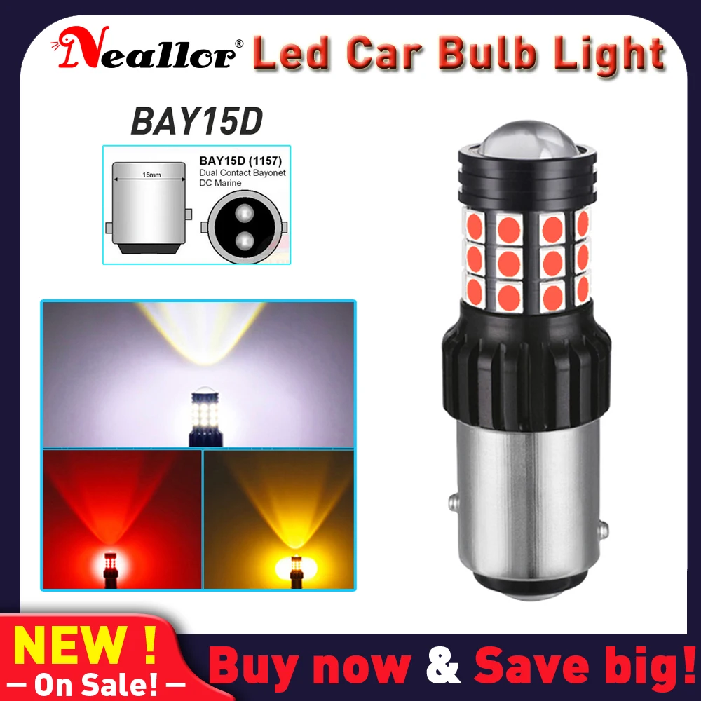 

1 шт. Py21w Ba15s P21w Светодиодная лампа 1156 Bau15s 2835SMD Canbus 1157 Led Bay15d P21/5w автомобильная лампа указателя поворота, стоп-сигнал, светильник онарь заднего ...