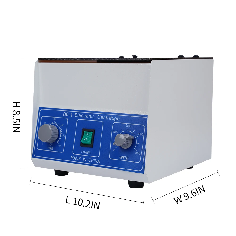 

Laboratory and hospital centrifuge models 80-1 and 80-2 Large capacity low speed timing high cost performance centrifuge
