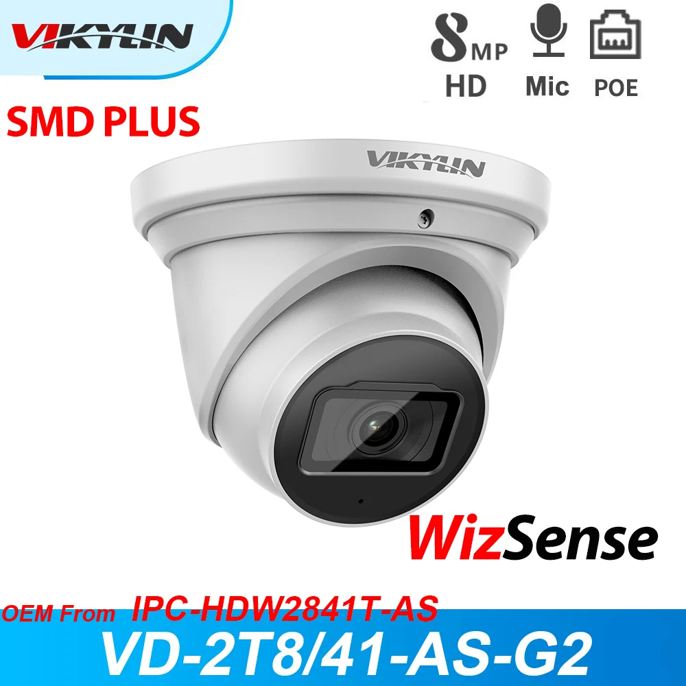 

IP-камера Vikylin Dahua, 8 Мп, 4K, встроенный микрофон