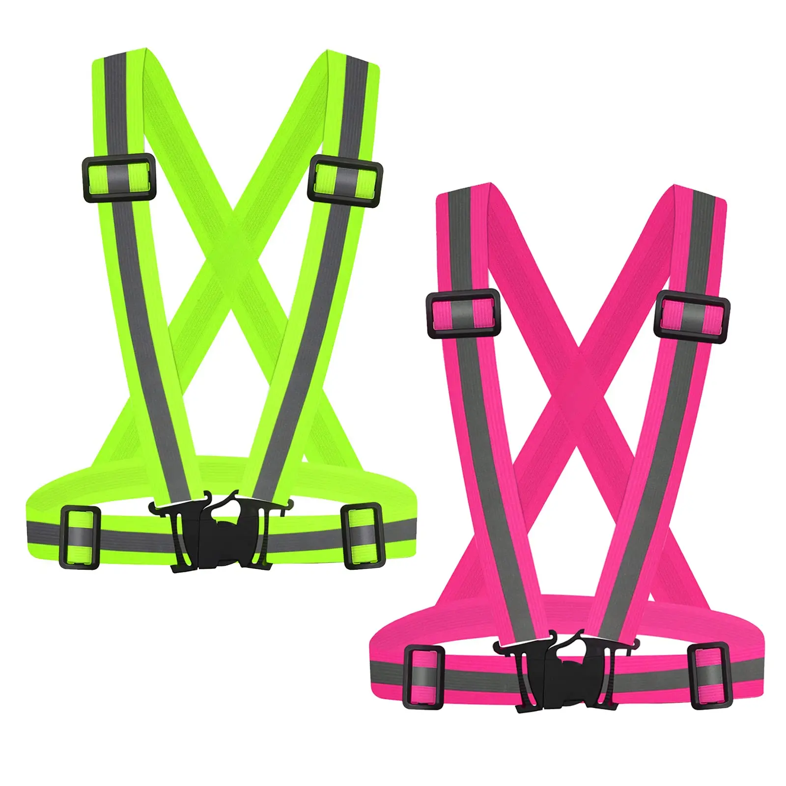 

7 colors Hot sale Breathable Traffic Night Work Security Running Cycling Safety Reflective Vest High Visibility Safety Jacket