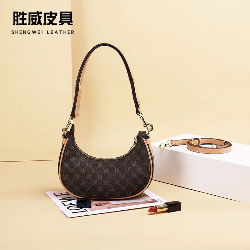 

French High Sense Half Moon Armpit Bag Design Sense Handbag Online One Shoulder Portable Fashion Women's Bag