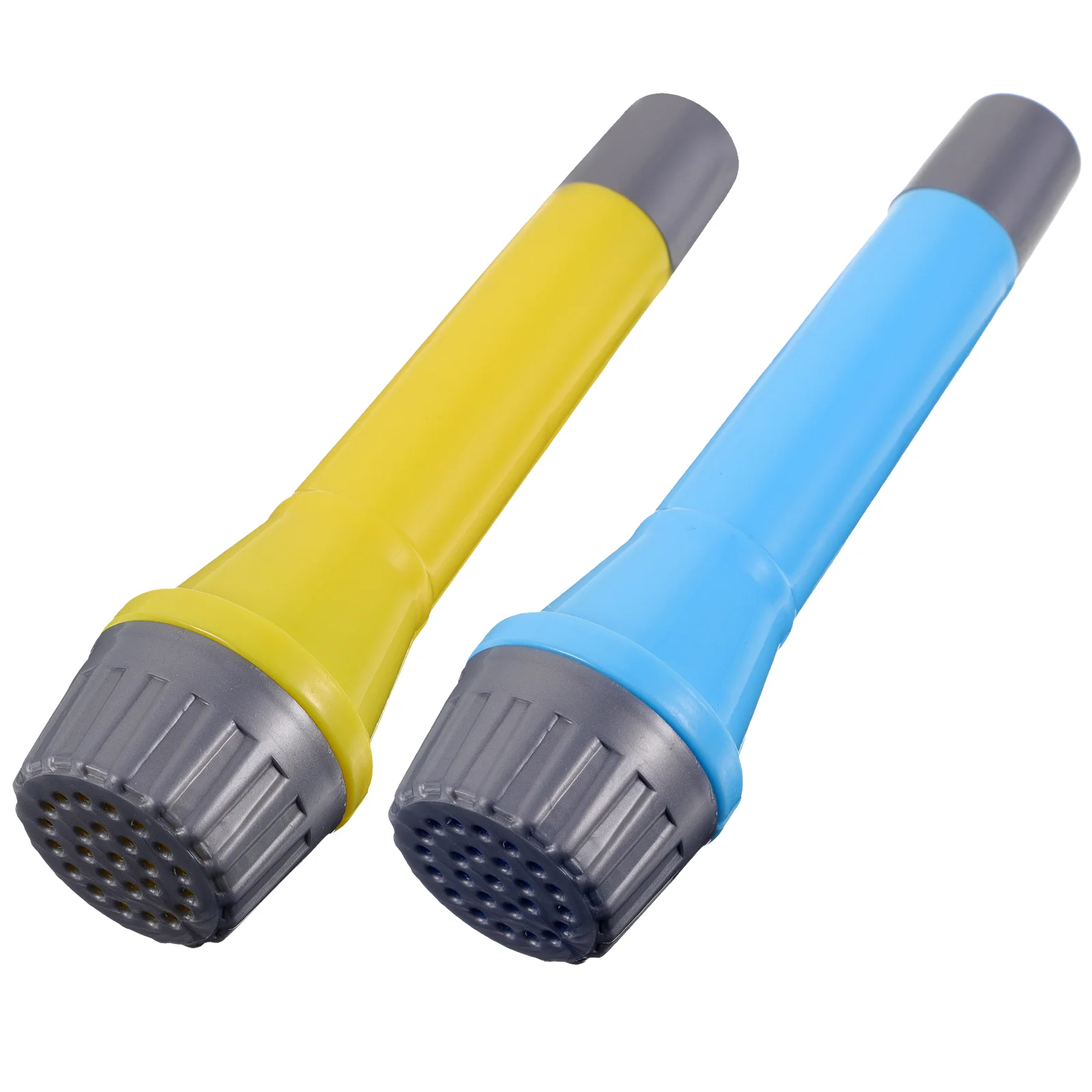 

4Pcs Boys Reusable Handheld Microphone Model Microphone Prop Plastic Microphone Toy for Toddler Kids Performance Decorate