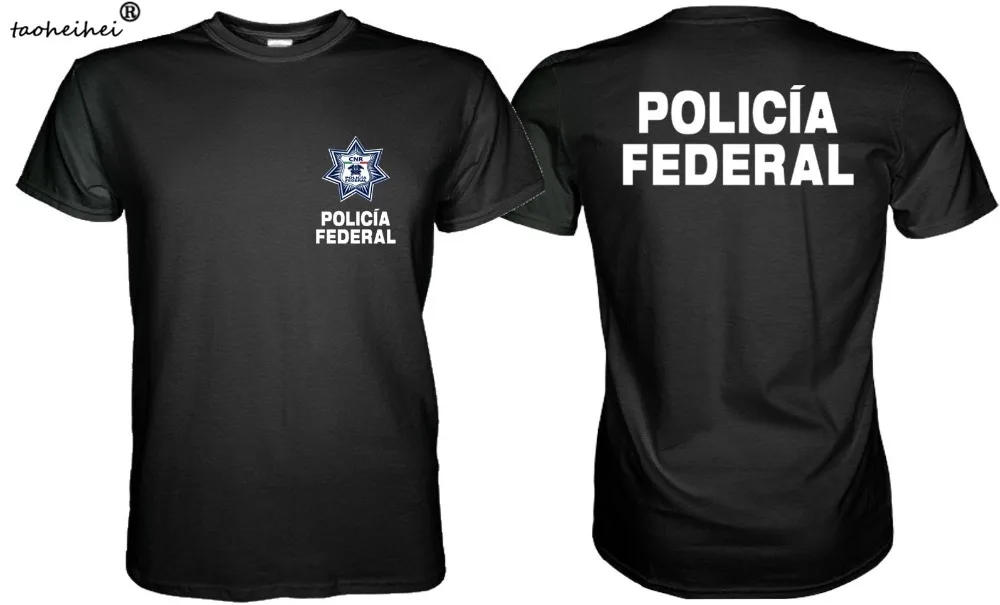 Новая Мексиканская полиция полицейская Лия Фракционное оружие размер. Футболка