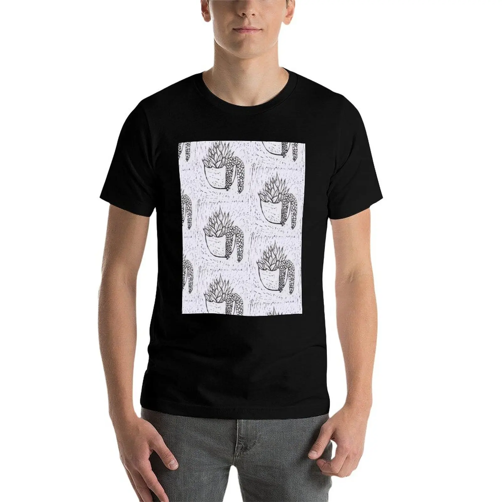 Сочный принт Lino # Футболка с фигурками аниме 1 дешевые вещи топы больших размеров