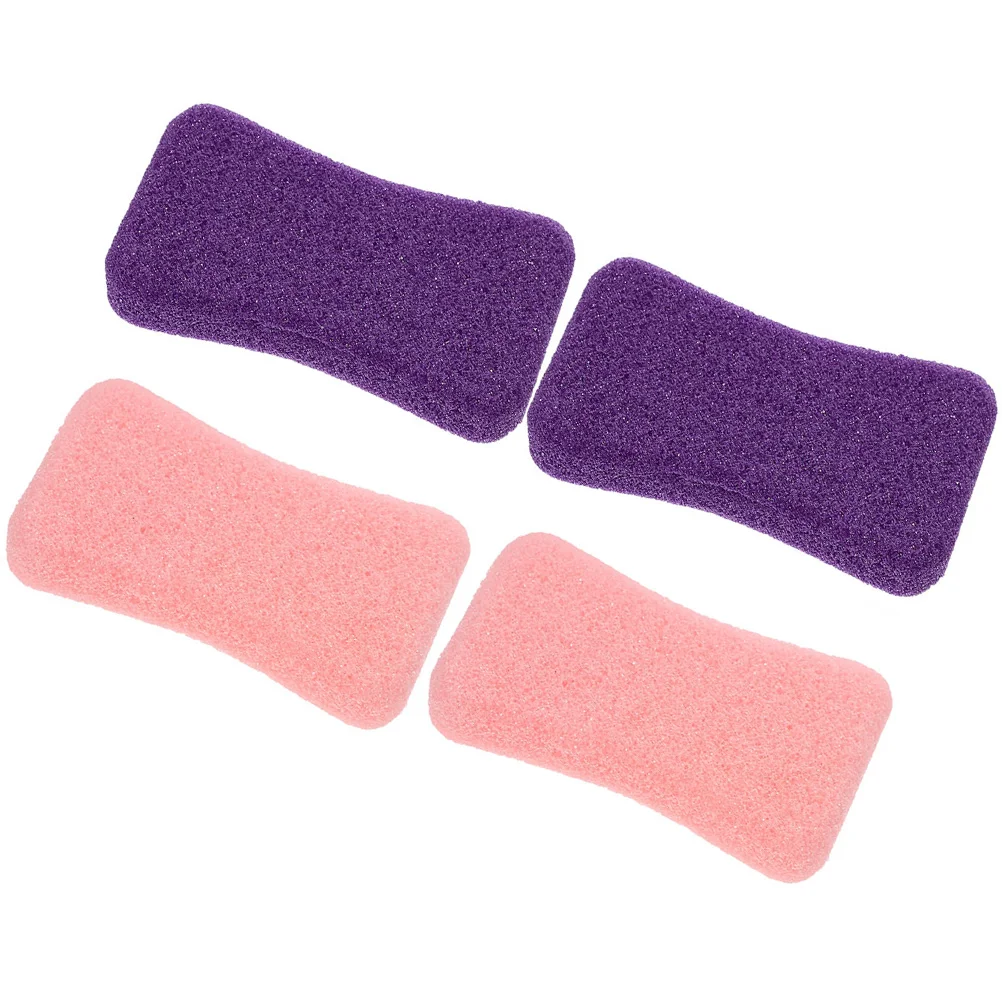 4-шт пемза пилка для ног скруббер триммер ухода за ногами ручной инструмент