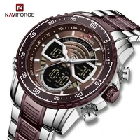 naviforce men watch military sports quartz male wristwatch waterproof stainless steel casual chronograph clock relogio masculino