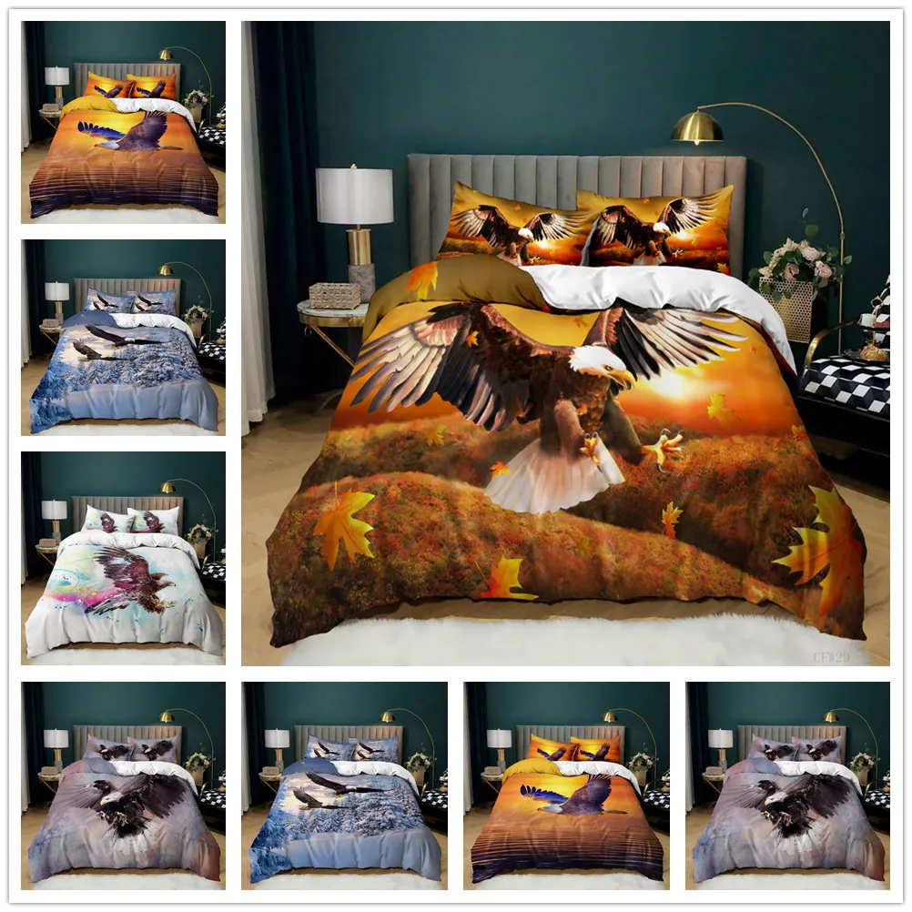 Домашний текстиль Eagle Hawk чехол для подушки 3D постельное белье пододеяльники