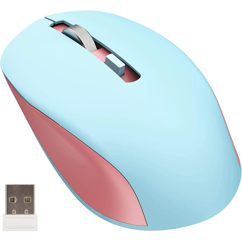 

Mofii 2.4G Wireless Mouse Computer Mice Silent Clicking with USB Port Adjustable DPI for PC Notebook Desktop Computer