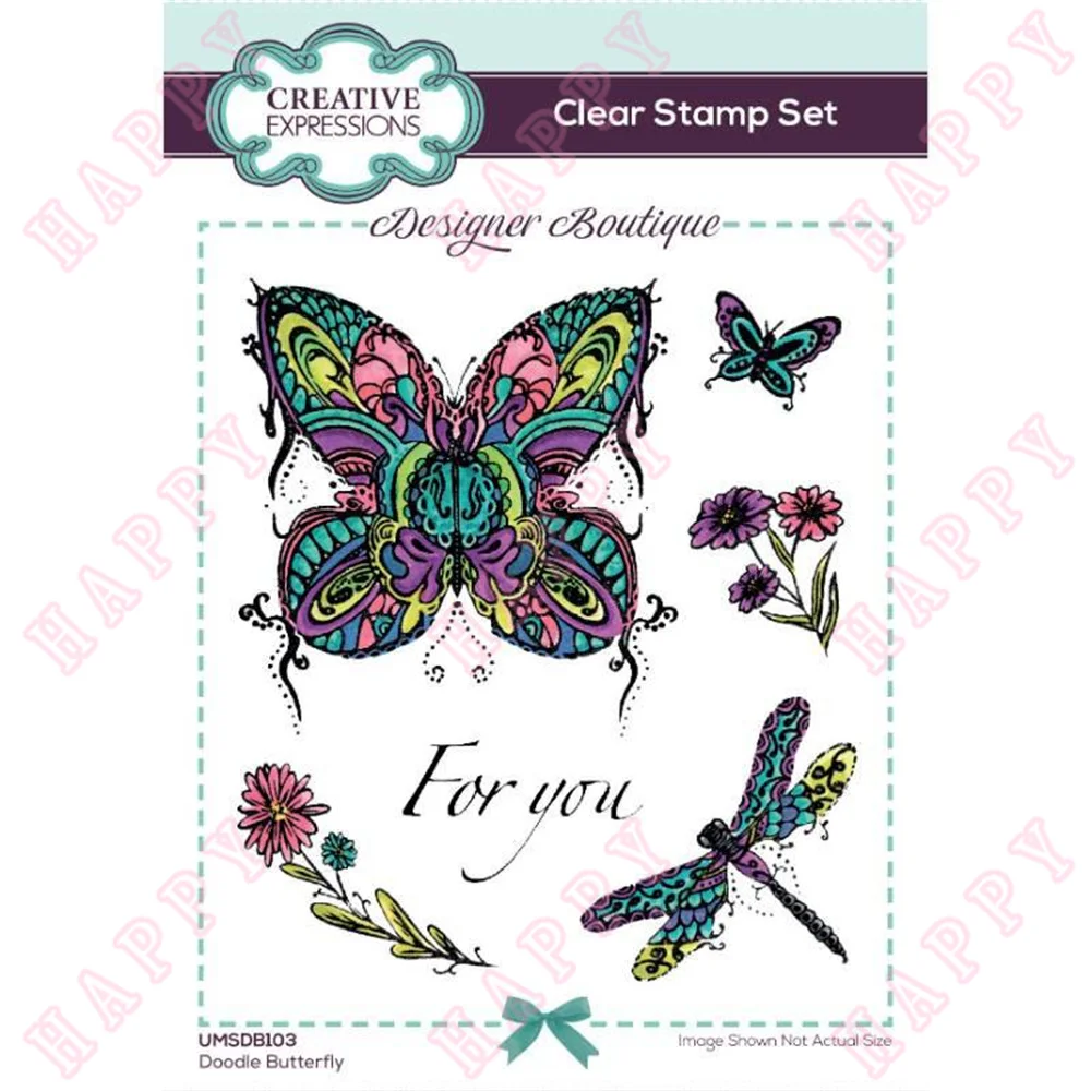 

2022 Summer Butterfly Cutting Dies Clear Silicone Stamps Diy Scrapbooking Greeting Cards Paper Album Decoration Embossing Molds