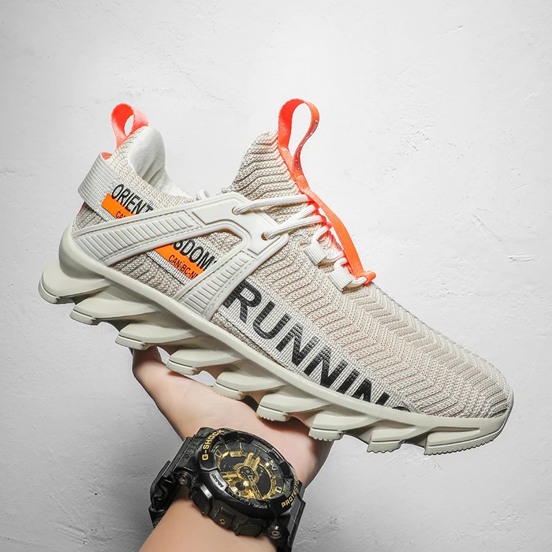 Leisure Sport 2022 Mens Sneakers Casual Men Running Shoes Fashion Style Zapatillas Deportivos Lightweight Footwear Male