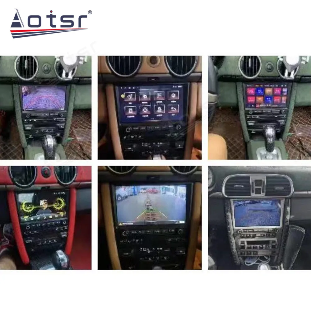 Беспроводная автомобильная мультимедиа Apple CarPlay Android 13.0 для Porsche Cayman 911 Boxter 997