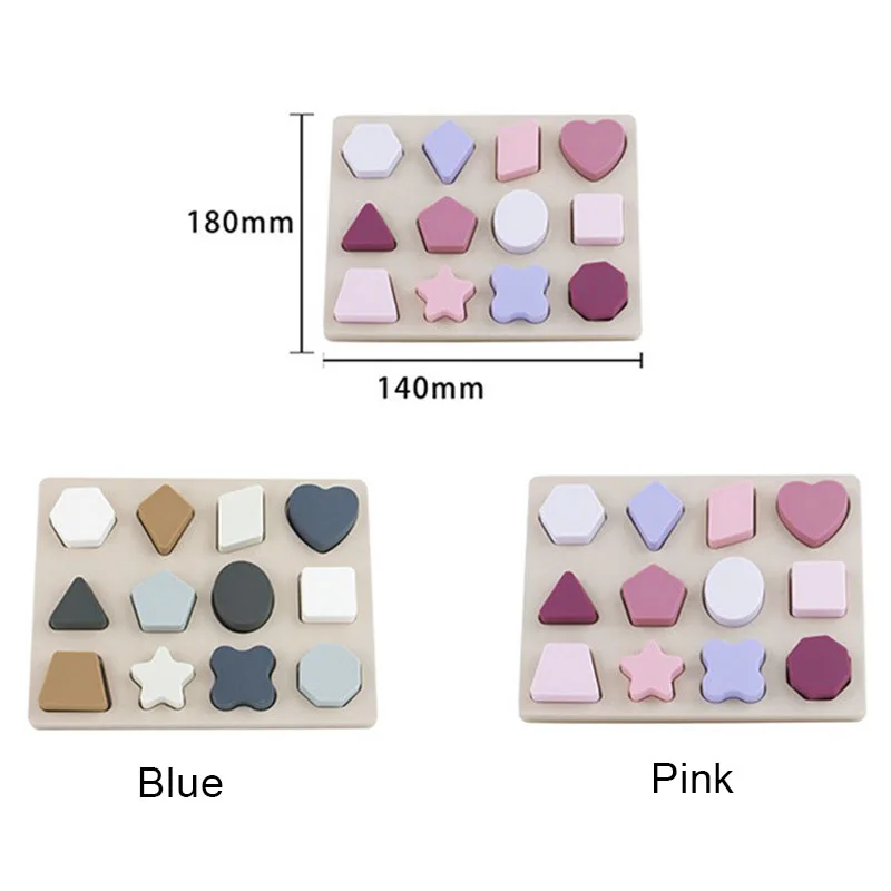 Детские игрушки Монтессори в скандинавском стиле игра-пазл форме сопряжения