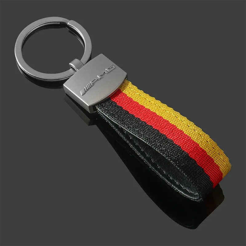 

Нейлоновая веревка, брелок для автомобильных ключей, брелок для ключей для Mercedes Benz AMG GLC W203 W206 W205 W211 W212 W201 W210 W168 W220, аксессуары