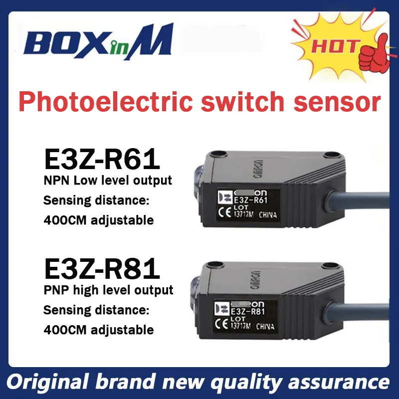 E3Z-R61 E3Z-R81 Оригинальный фотоэлектрический датчик переключателя