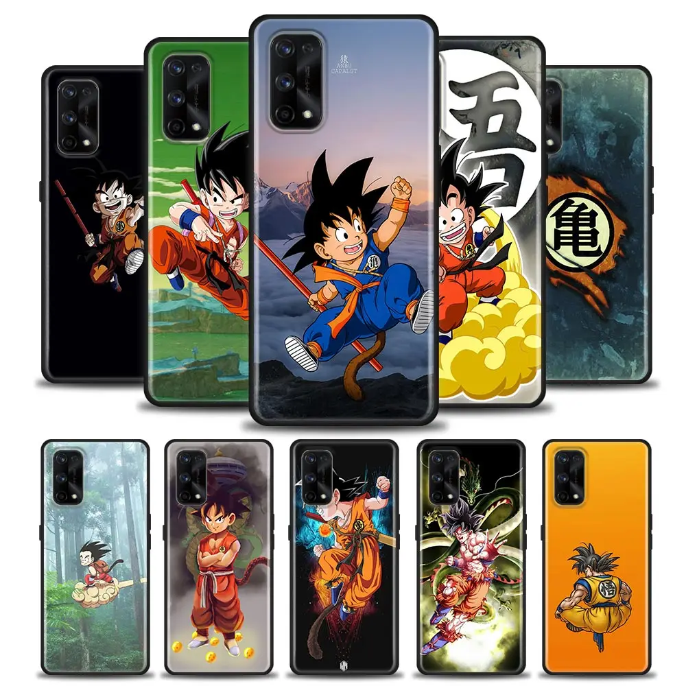 

Son Goku Drawings Silicone Phone Case For Oppo Realme 5 5i 5s 6i 6 7 7i 8 8i 9 9i 5g Pro XT Black Soft Cover DragonBall Z Anime