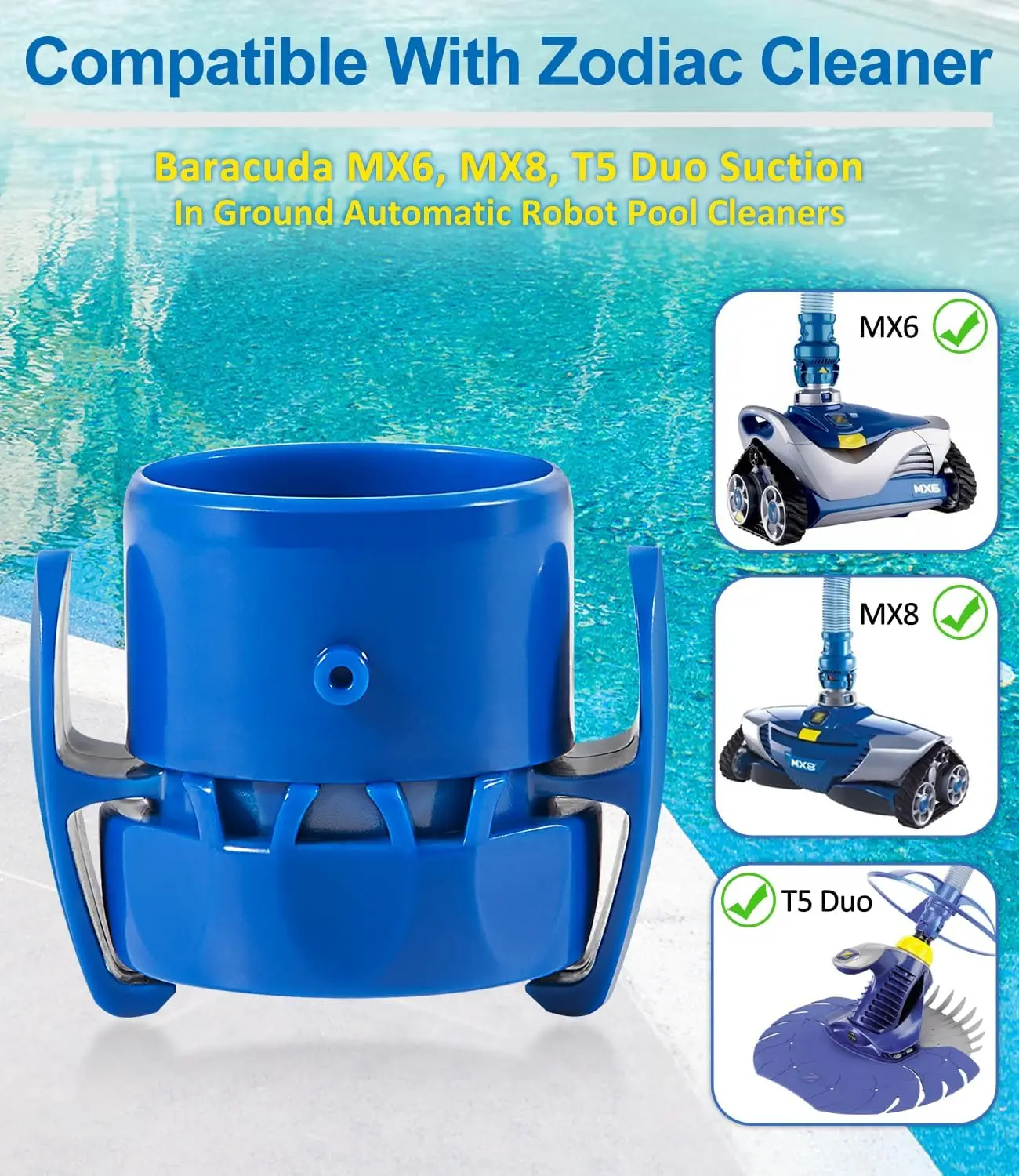 Быстрая замена соединителя MX R0526900 для очистителя зодиака Baracuda MX6 MX8 T5 и Duo системы