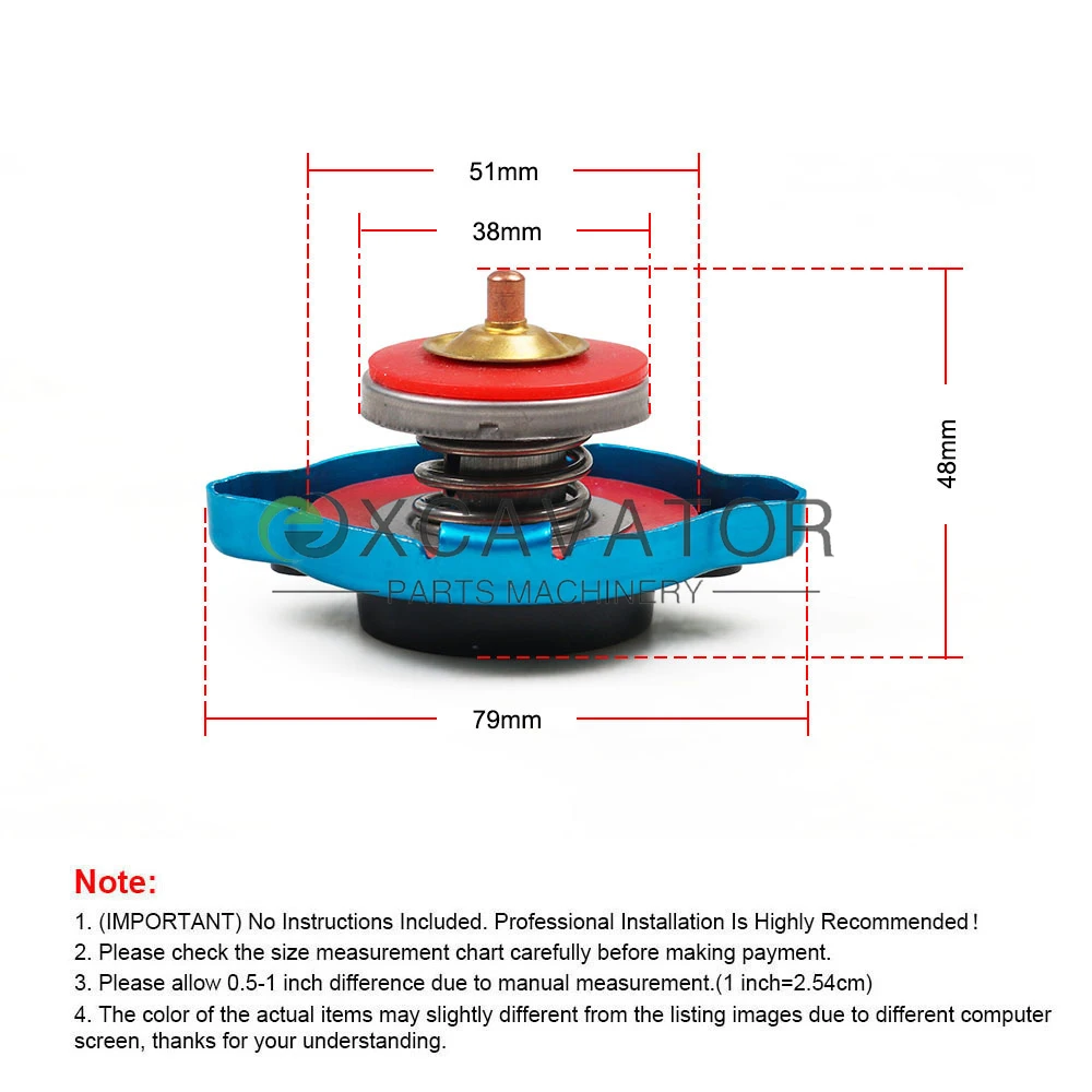 Крышка бака Универсальная термозаглушка радиатора Датчик температуры воды для