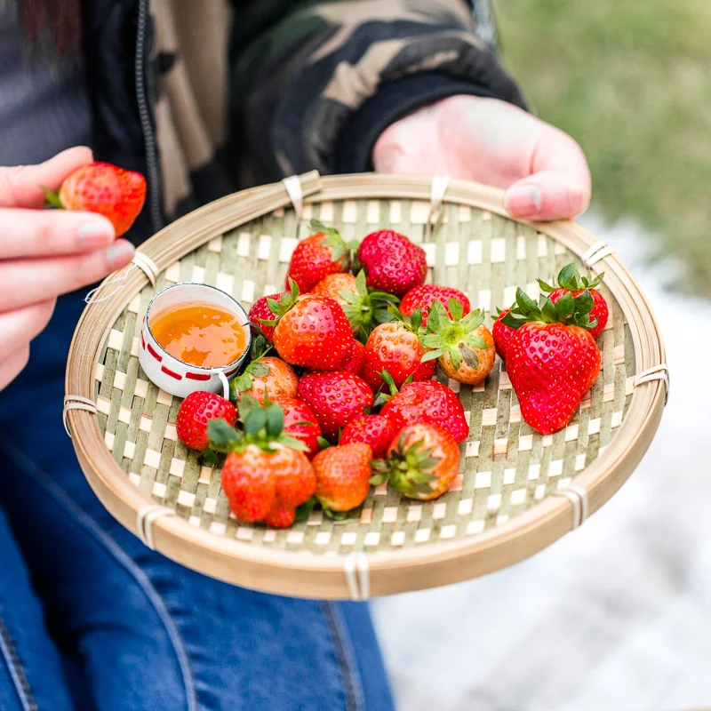 Домашняя настольная коробка для хранения кухонный органайзер бамбуковый