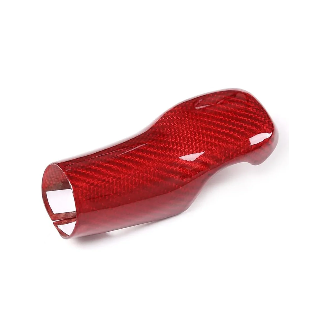 

For A90 A91 MK5 2019-2022 Dry Carbon Fiber Car Gear Shift Head Protective Back Cover ,Carbon Fiber Red
