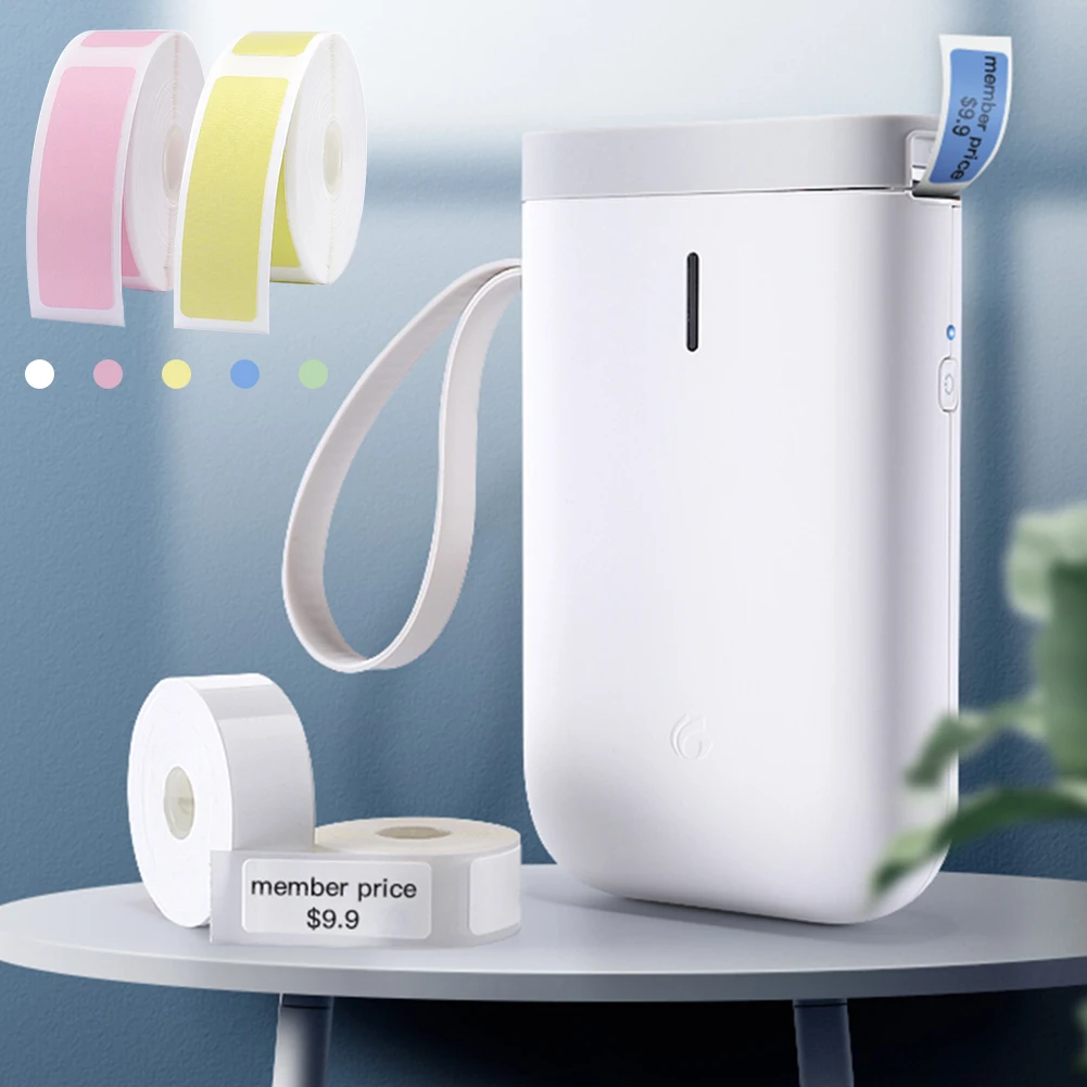 

Беспроводной принтер для этикеток D11, портативный карманный принтер для этикеток, Bluetooth Термопринтер для этикеток, комплекты быстрой печати...