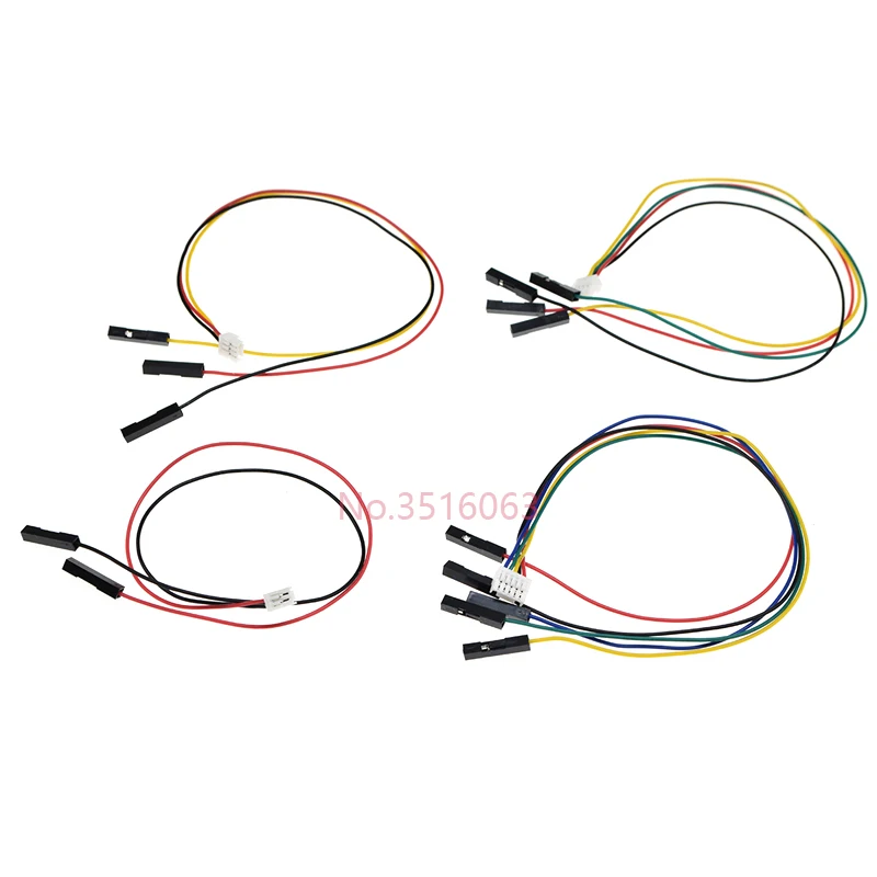 Фото Кабель Dupont GH1.25mm-2.54mm, 1-контактный, с разъемом GH1.25, с фиксатором, 2/3/4/5/6-контактный провод 28AWG, длина 20 см, 5 шт. №2