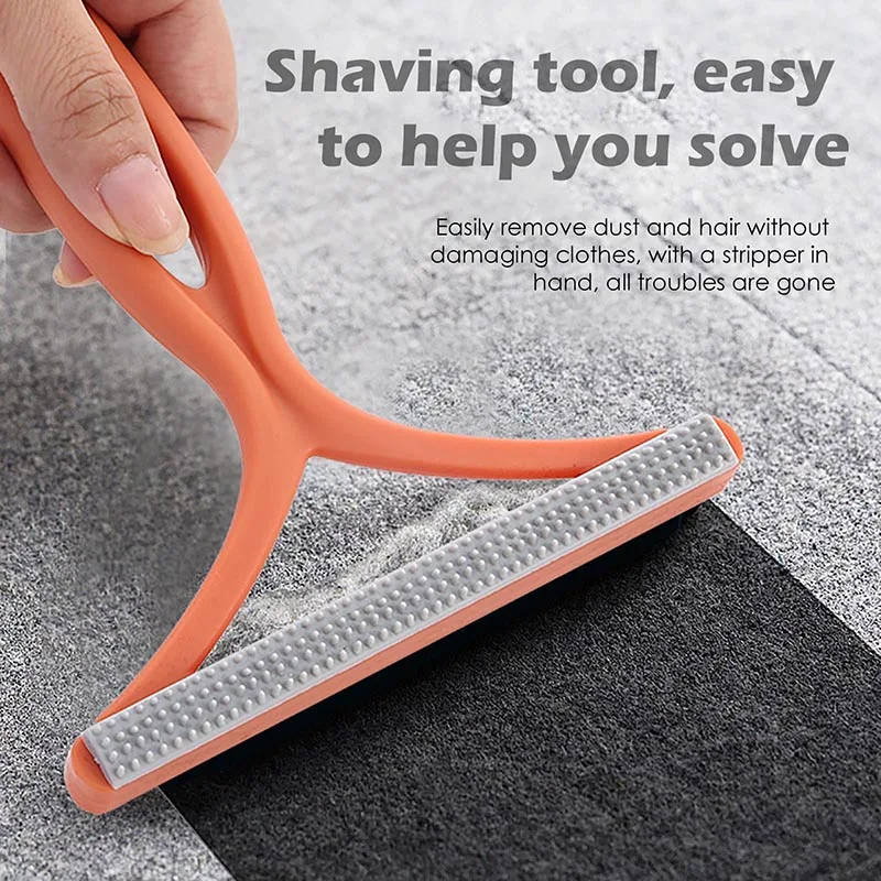 

Silicone Double Sided Pet Hair Remover Lint Remover Clean Tool Shaver Sweater Cleaner Fabric Shaver Scraper For Clothes Carpet