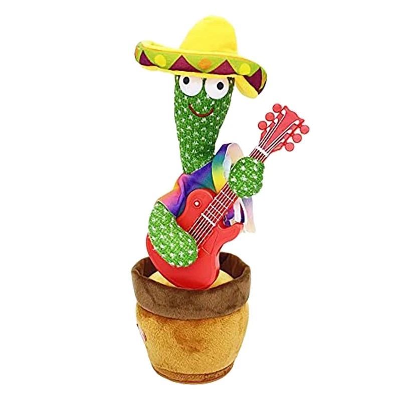 

Танцующие аксессуары, электронные танцевальные детские игрушки, плюшевые игрушки, лучшие подарки, игрушки для детей, танцующий кактус